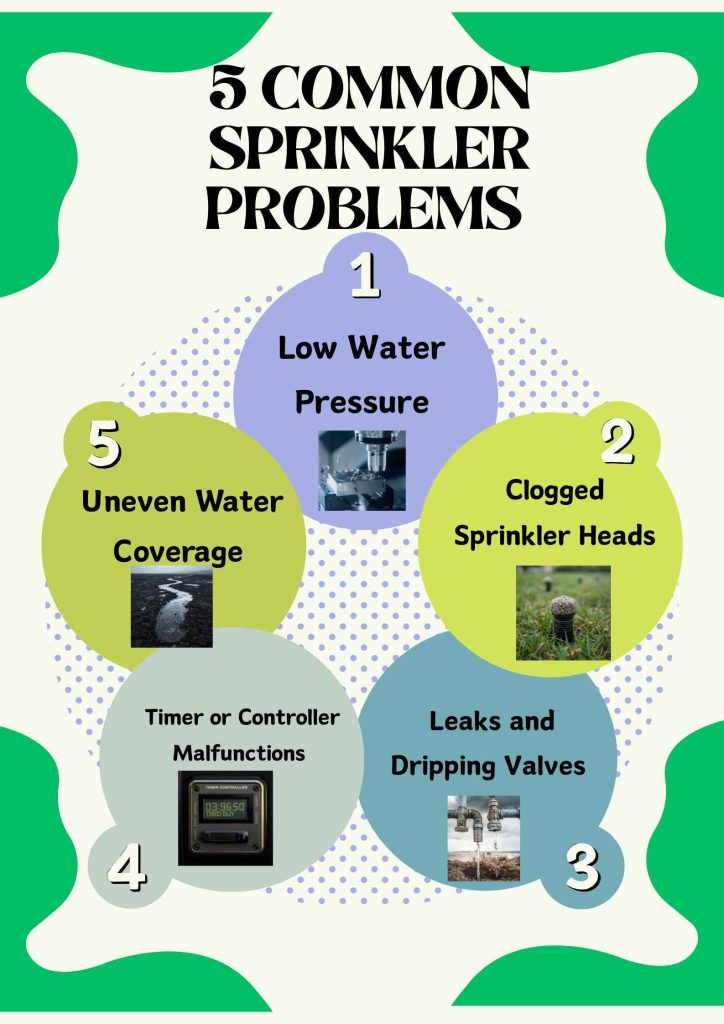 5 common sprinkler problems in abbeville